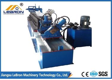 Tray PLC Tray Cable Roll Forming Machine Hydraulic Cut Long Time Service