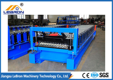 Maszyna do formowania blachy falistej 825 model niebieski kolor 5.5KW Pełna automatyka